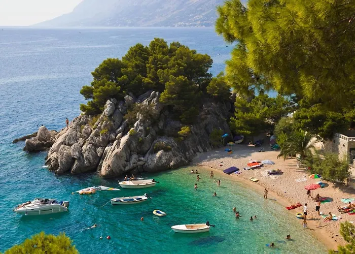 In Mit Meerblick, Terrasse, Klimaanlage, W-lan 4492-3 Appartement Podgora (Split-Dalmatia)